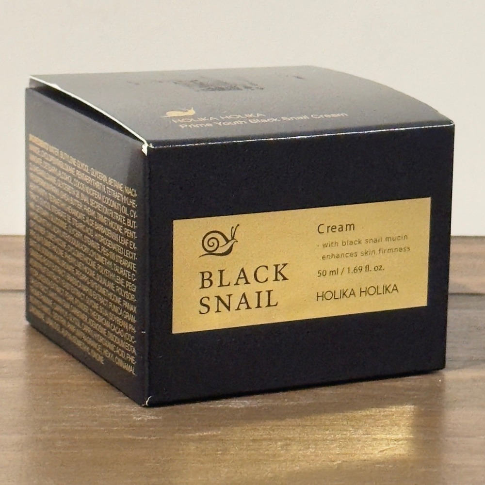 Holika Holika Prime Youth Black Snail Face Cream 50ml 1.69oz Anti-Aging NEW